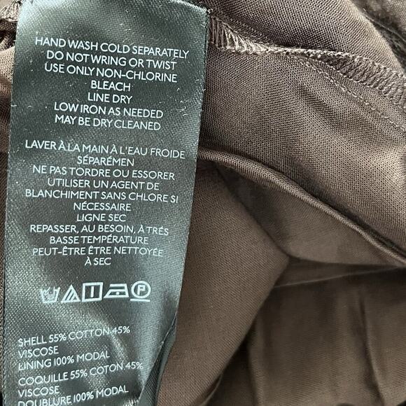 Anthropologie Puff Sleeve Tiered Maxi Dress Size S Brown Smocked Prairie NEW - Picture 9 of 9